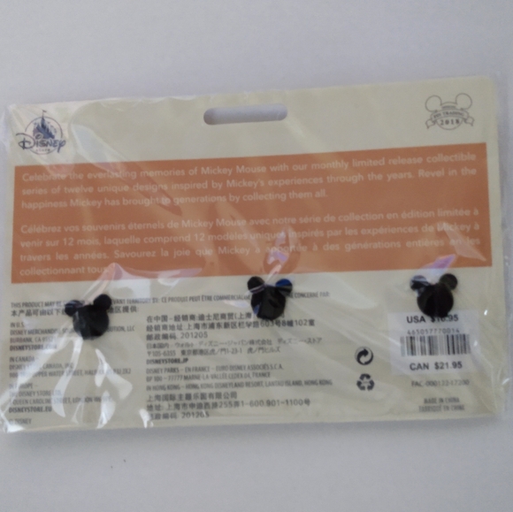 Disney Mickey Mouse Pin Set - Picture 2 of 3